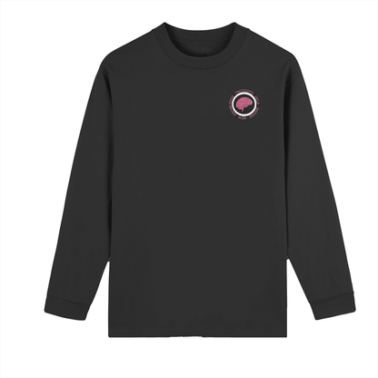 Drop Shoulder Crew Neck Long Sleeve